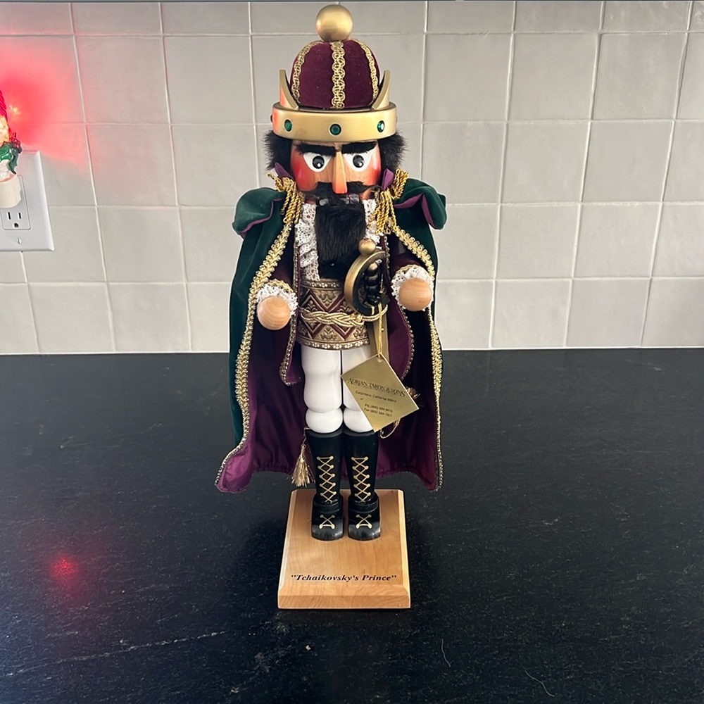 Steinbach 17” Tchaikovsky’s Prince from the Nutcracker Suite.